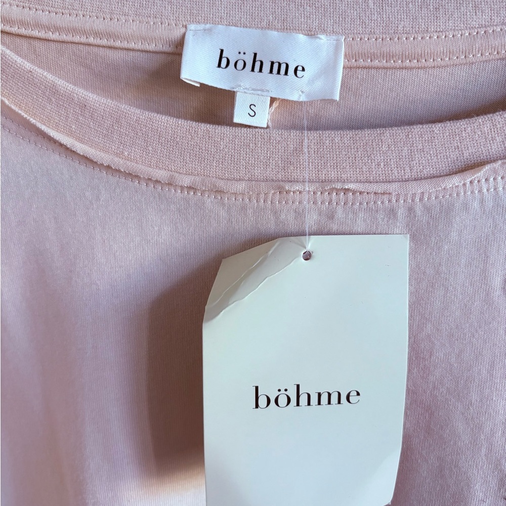 Bohme Blush Ruffle Sleeve Tee - Picture 3 of 4